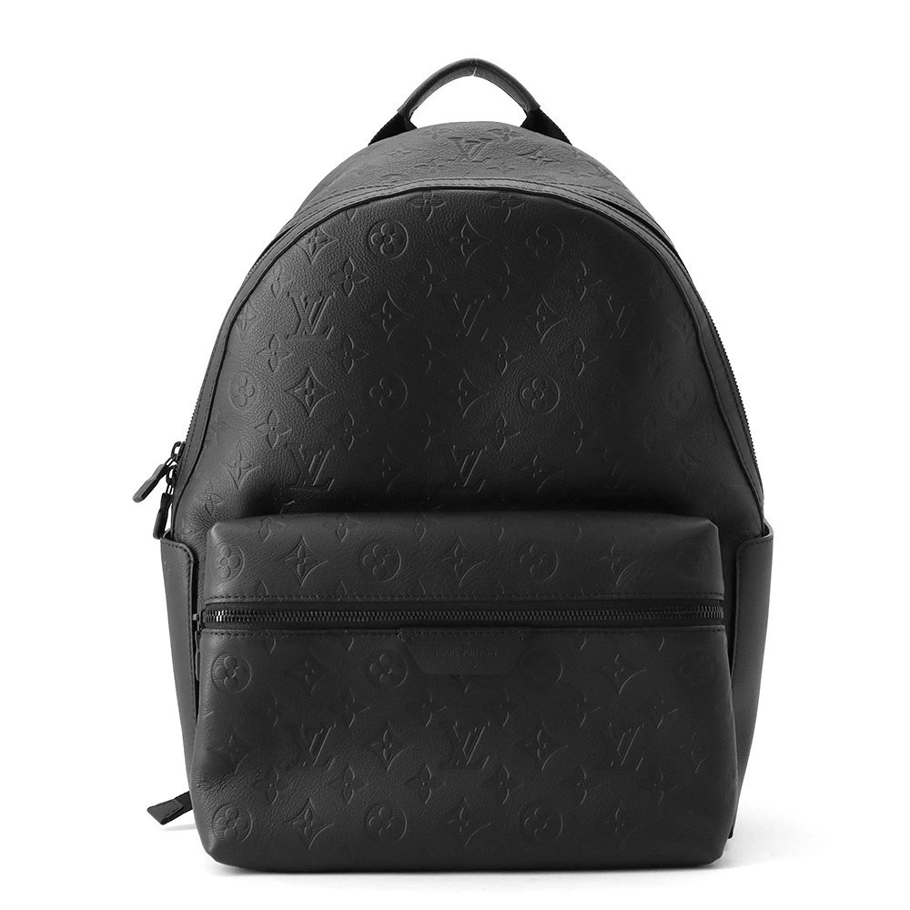 Louis Vuitton Monogram Shadow Black Discovery Backpack Bag Black